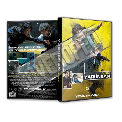 Yarı İnsan - Ajin 2017 Türkçe Dvd Cover Tasarımı